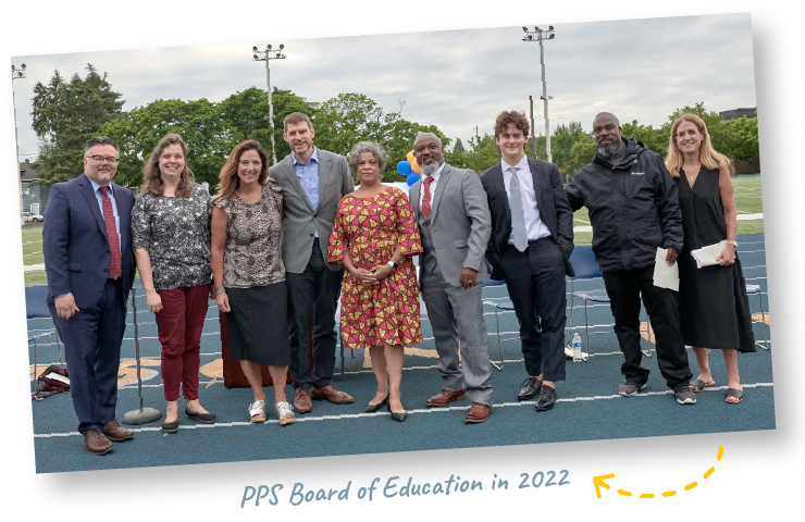 PPS Board of Education in 2022
